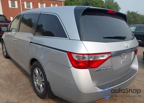 2012 Honda Odyssey Ex from USA, damaged, VIN 5FNRL5H45CB105514